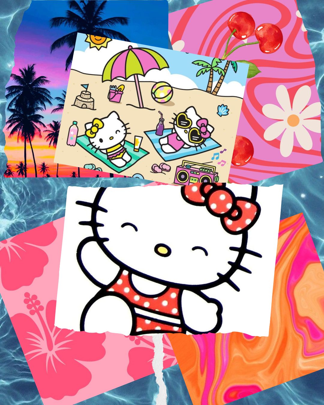 Hello Kitty-Beach Vibes Mystery Set